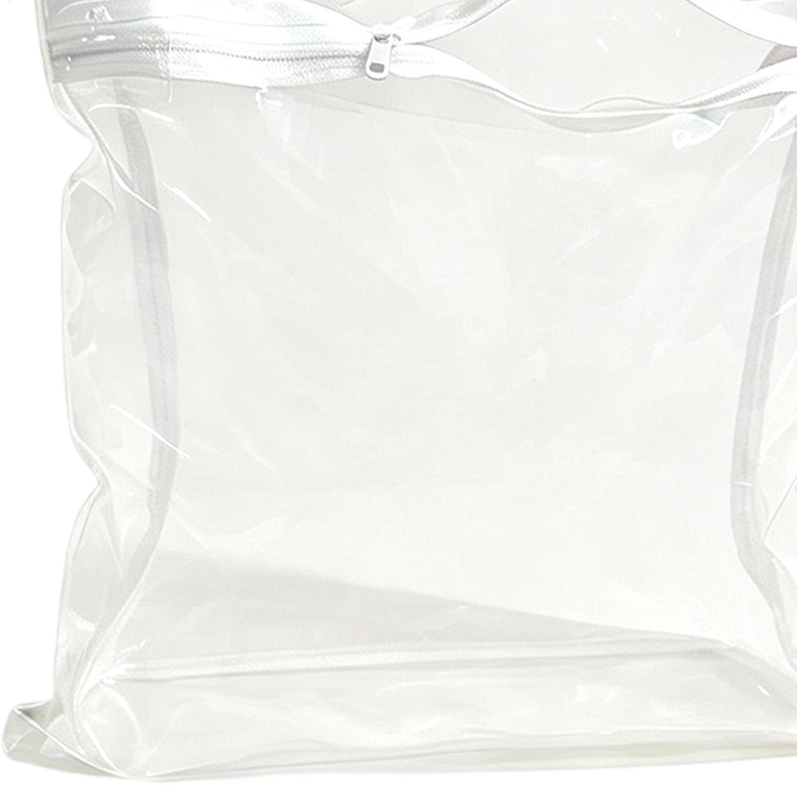 Reusable Bag - ถุงเก็บของเล่นตุ๊กตาแบบใสกันฝุ่น สำหรับจัดเก็บของเล่นตุ๊กตาในบ้าน ห้องนอน อพาร์ทเมนท์ ห้องเด็กอ่อน ตู้เสื้อผ้า