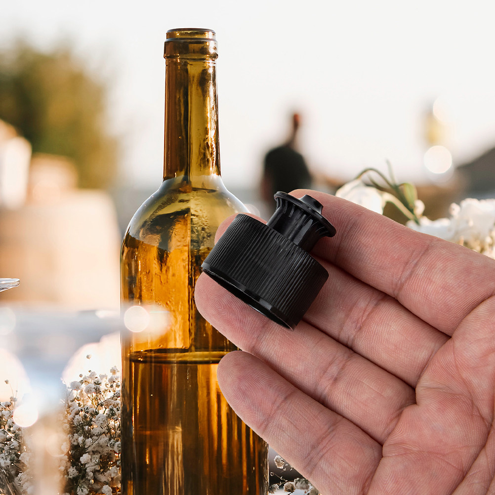 Reusable Bottle - 20 ชิ้น ฝาขวดแบบเกลียว ใช้ซ้ำได้ ปิดสนิท ไม่รั่วซึม
