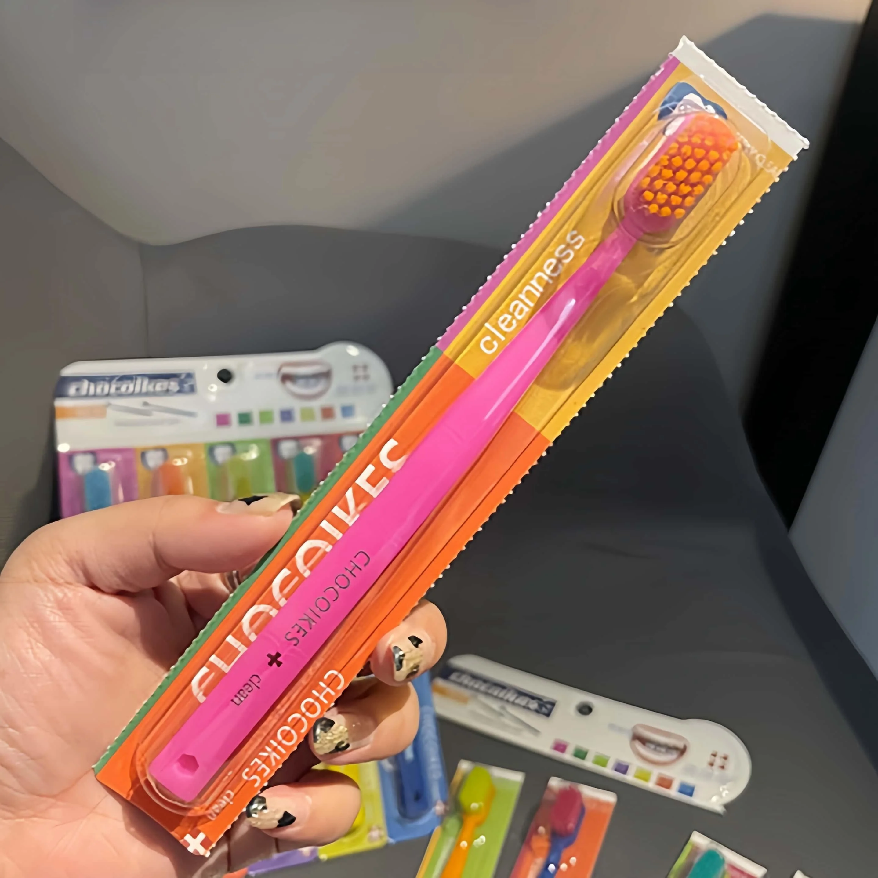 ชุดแปรงสีฟันขนไนลอนนุ่มช็อกโกแ - Bamboo Toothbrush บทวิจารณ์และราคา