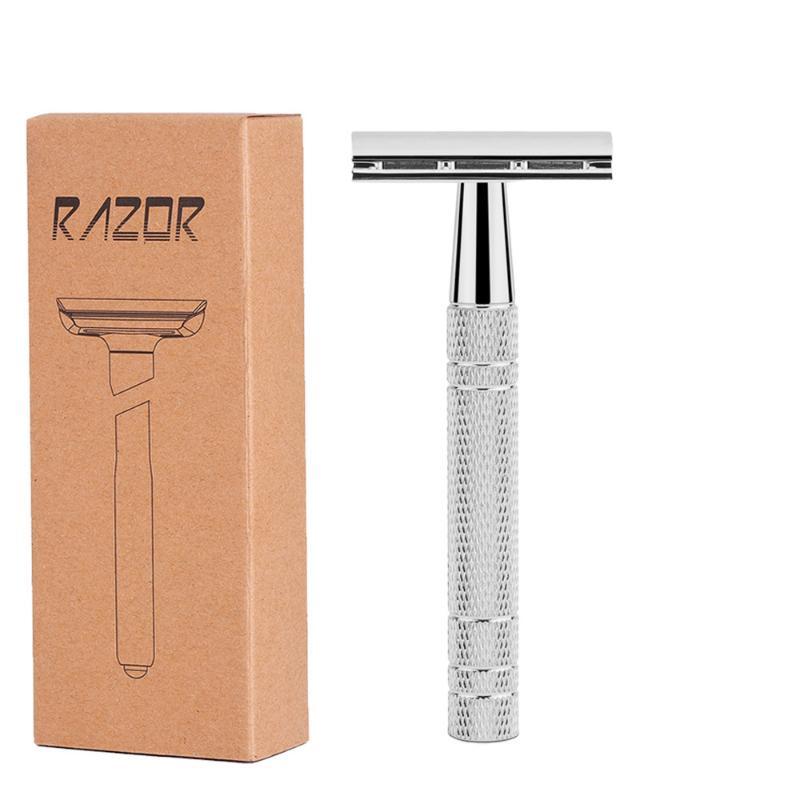 มีดโกนโลหะแบบใช้ซ้ำได้ เป็นมิต - Safety Razor Handle บทวิจารณ์และราคา