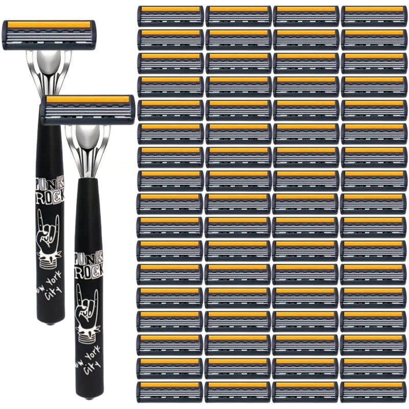 มีดโกนหนวดแบบมืออาชีพ ด้ามโลหะ - Safety Razor Handle บทวิจารณ์และราคา