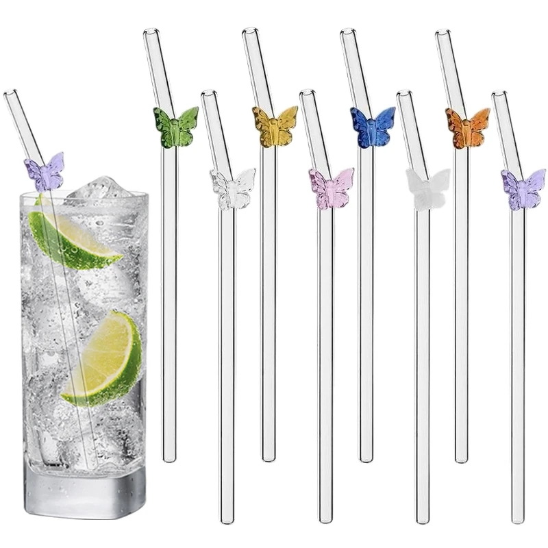 หลอดแก้วรูปโบว์แบบใช้ซ้ำได้ 4  - Reusable Straw บทวิจารณ์และราคา