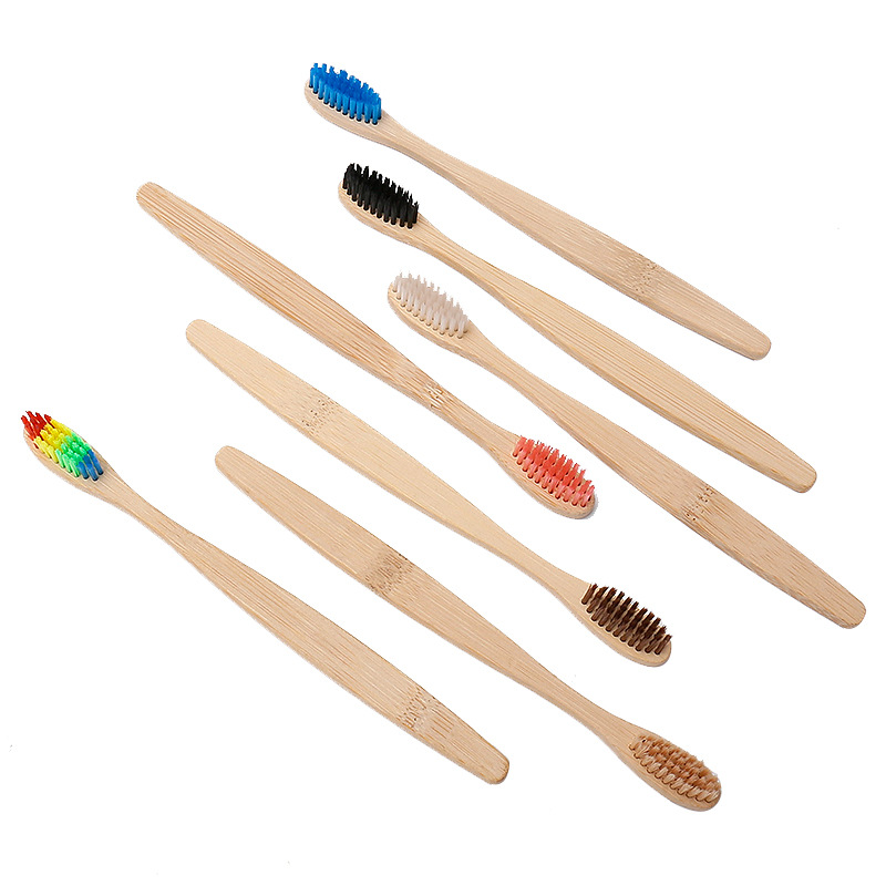 5/10/20/30 ชิ้น แปรงสีฟันไม้ไผ - Bamboo Toothbrush บทวิจารณ์และราคา