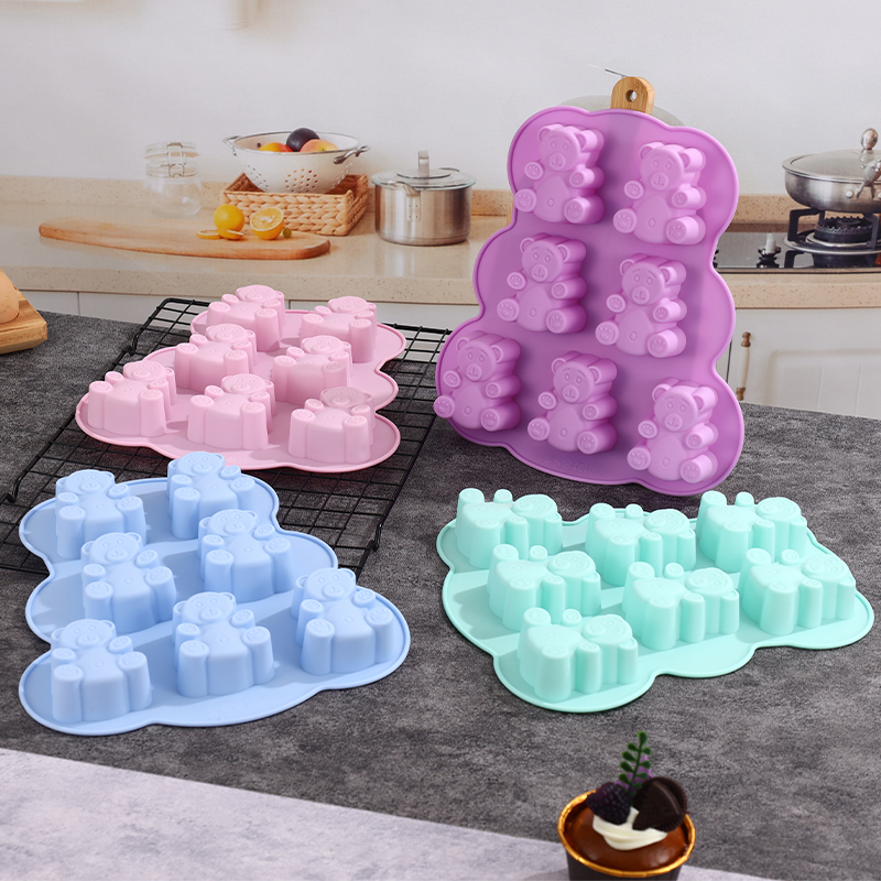 ซิลิโคน Gummy Bear Molds,Jello - Eco Soap บทวิจารณ์และราคา