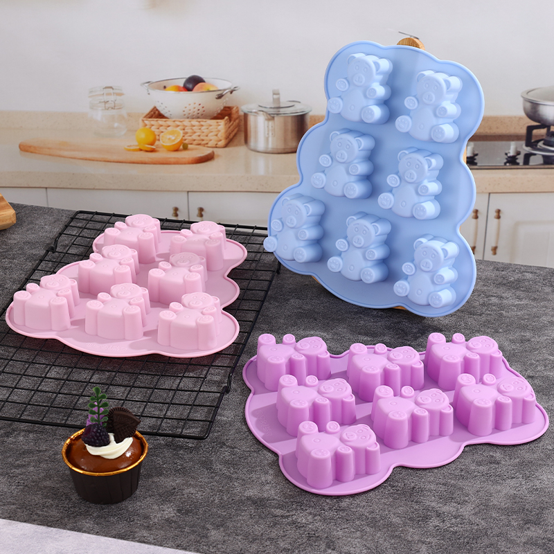 ซิลิโคน Gummy Bear Molds,Jello - Eco Soap บทวิจารณ์และราคา