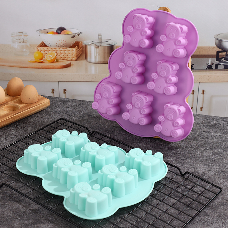 ซิลิโคน Gummy Bear Molds,Jello - Eco Soap บทวิจารณ์และราคา