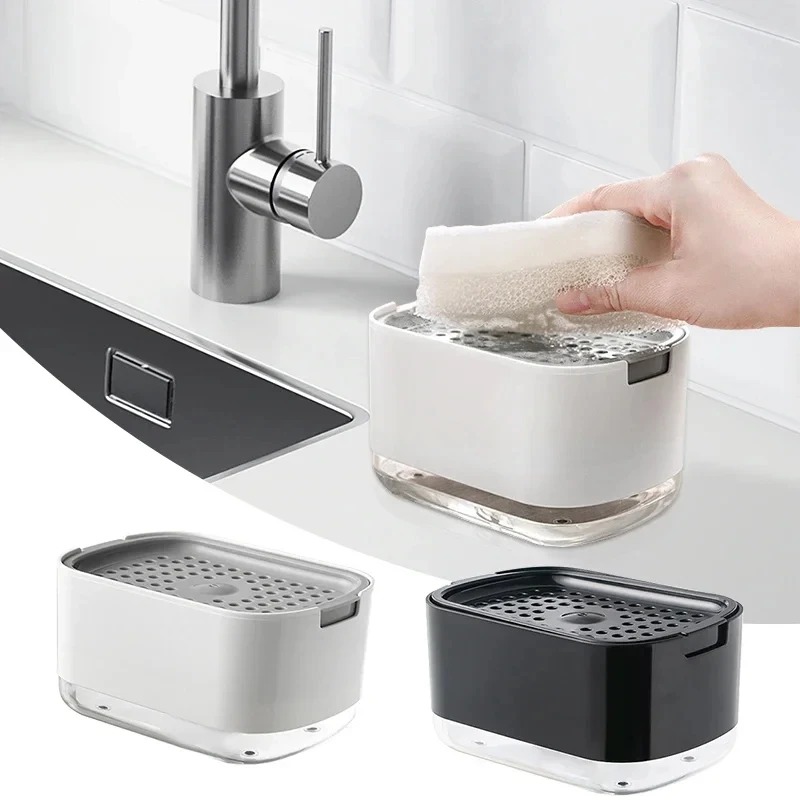 ที่จ่ายสบู่เหลว 2in1 พร้อมที่ว - Eco Sponge บทวิจารณ์และราคา