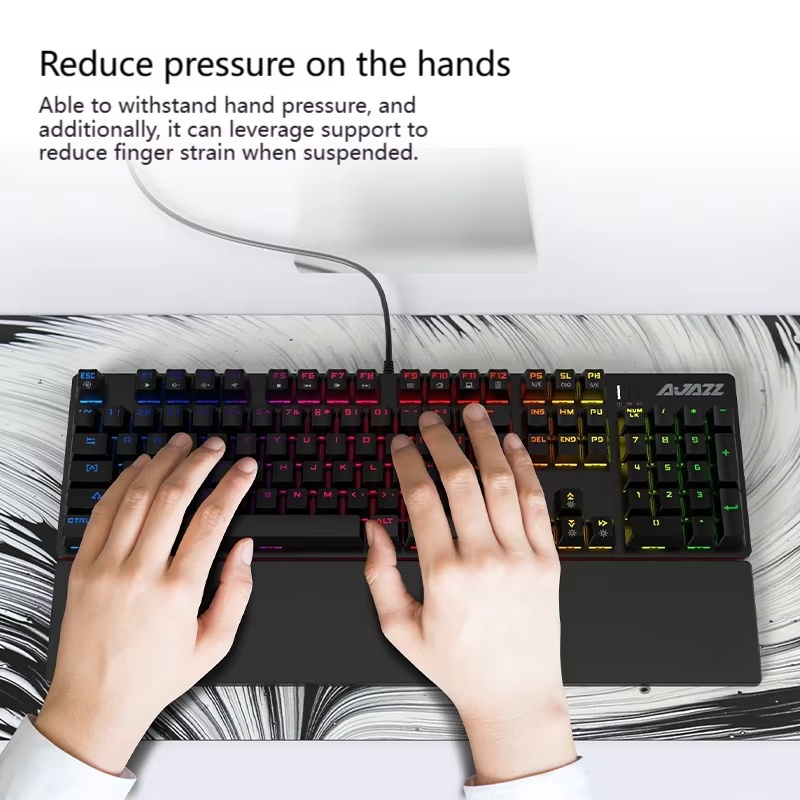 ใหม่ Ajazz Mechanical Keyboard - Eco Sponge บทวิจารณ์และราคา