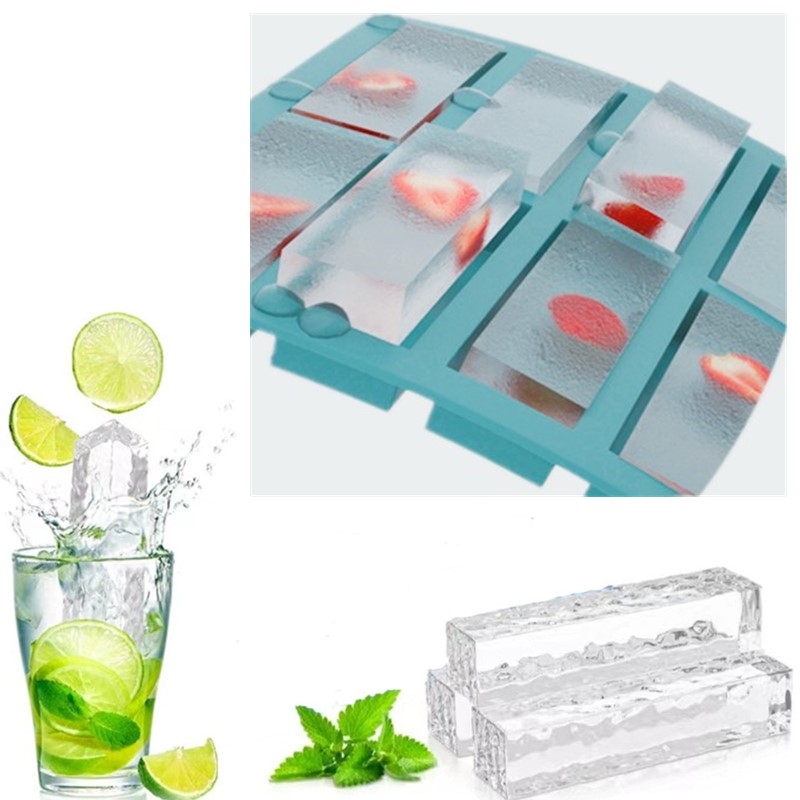 แม่พิมพ์ซิลิโคนทรงสี่เหลี่ยม 8 - Eco Soap บทวิจารณ์และราคา