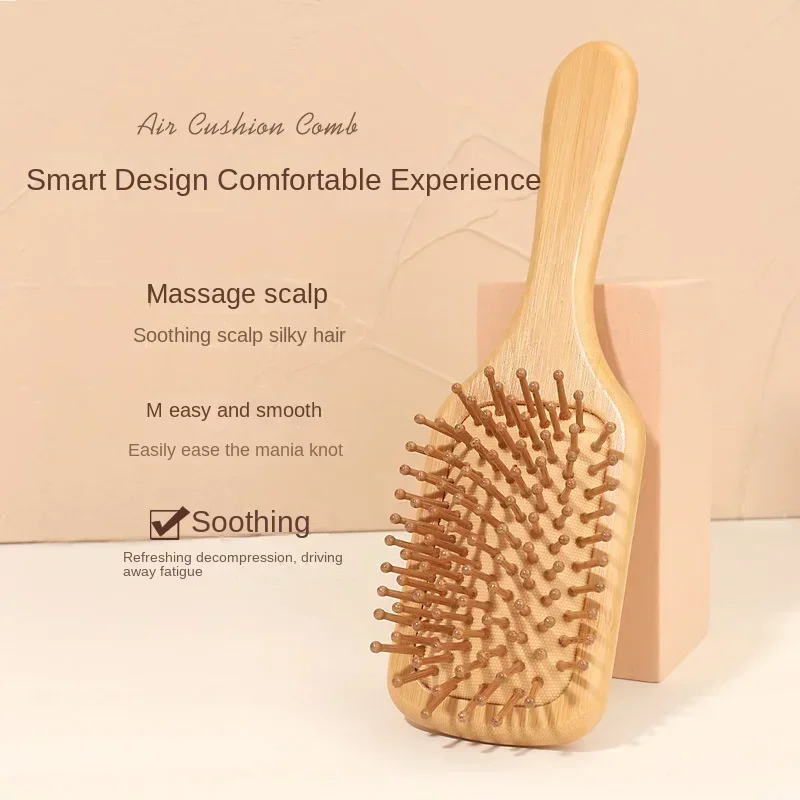 หวีไม้ไผ่พรีเมียมสำหรับนวดหนัง - Bamboo Toothbrush บทวิจารณ์และราคา
