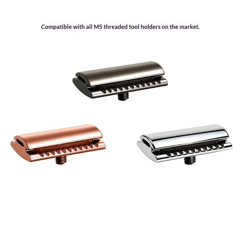 มีดโกนหนวดแบบใบมีดเดี่ยวสีดำด้ - Safety Razor Handle บทวิจารณ์และราคา
